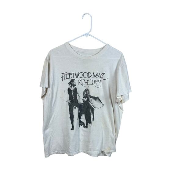 Fleetwood Mac White Band Tee size XL - Picture 1 of 8